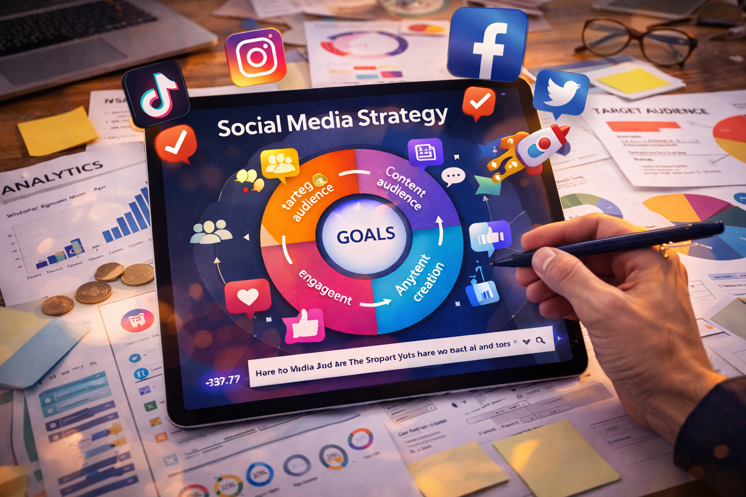 Stratégie réseaux sociaux — CS Agency