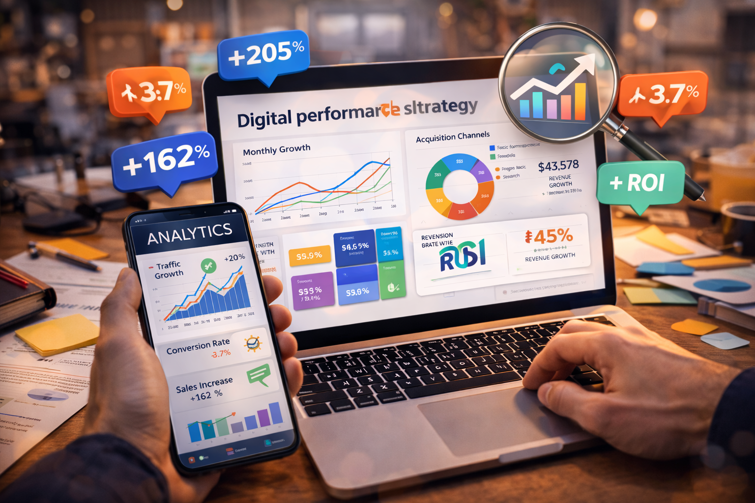 Analyse des performances digitales — CS Agency